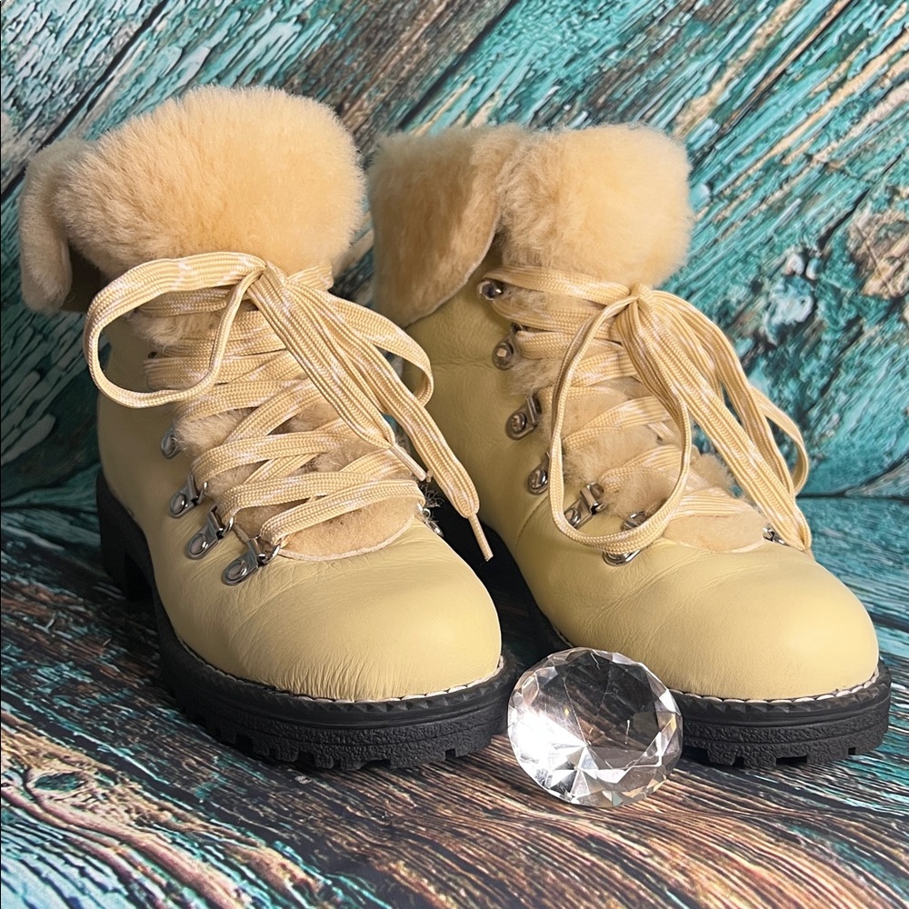 J. Crew Nordic boots in leather